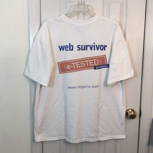 VINTAGE EMPIRIX Web Survivor T shirt XL Used
